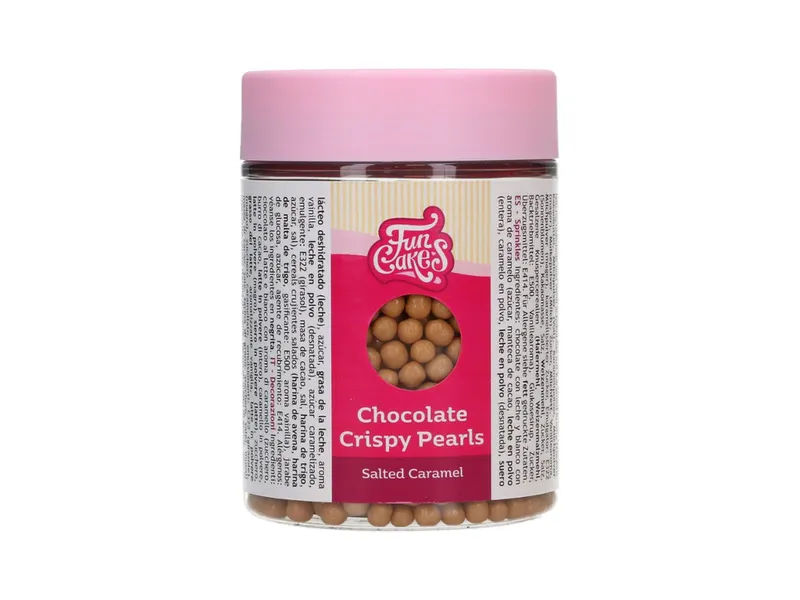 Křupavé čokoládové perličky slaný karamel 155 g