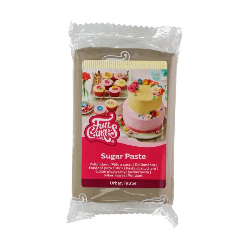 Potahovací fondán Urban Taupe šedozelený 250 g