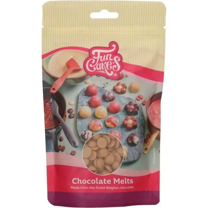Čokoládové pecky gold karamelové FunCakes 200 g