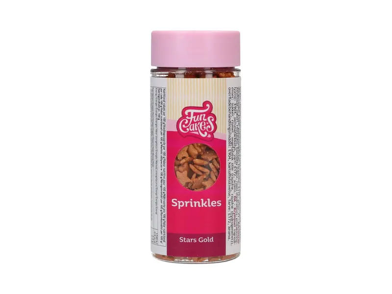 Cukrové sypání zlaté hvězdy 60 g