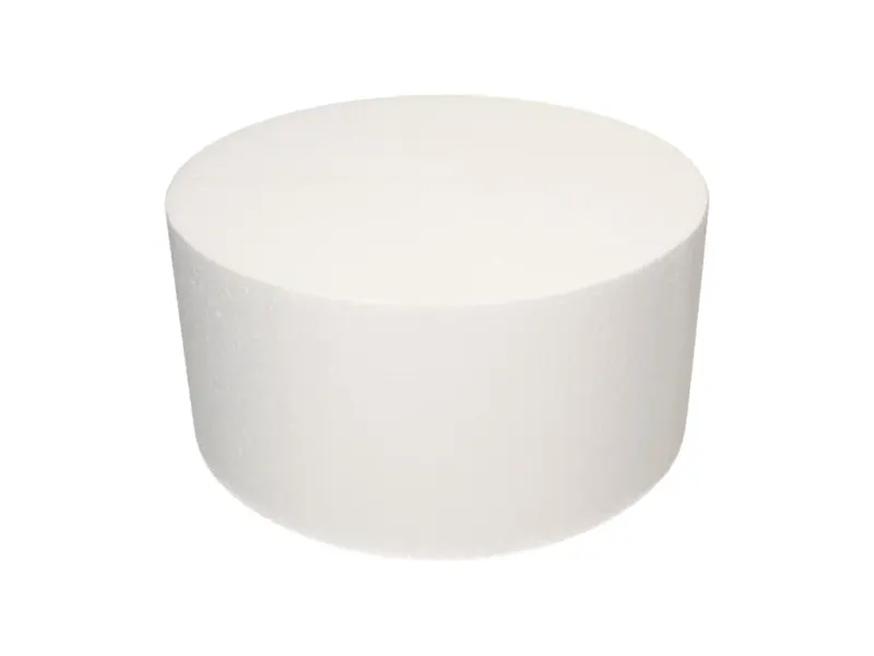 Polystyrenová maketa kruh 30 × 15 cm