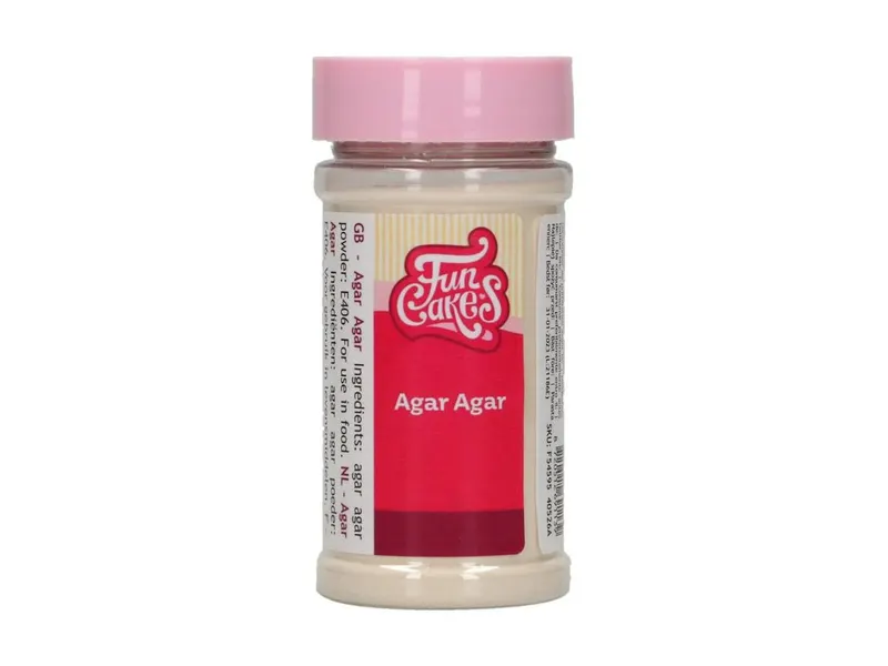 Agar bezbarvý a bez chuti FunCakes 50 g