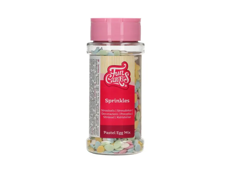 Cukrové sypání pastelový mix vajíčka 60 g