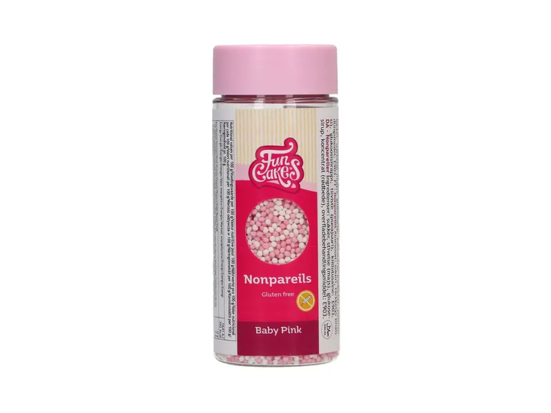 Nonpareils perličky bílo-růžové bezlepkové 80 g