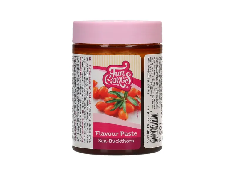 Ochucovací pasta rakytník 100 g - FunCakes