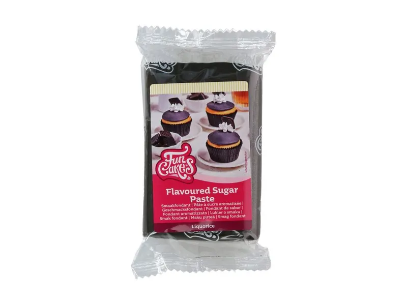 Fondán Fun Cakes černá lékořice 250 g