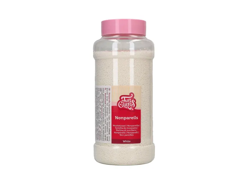 Nonpareils perličky bílé cukrové zdobení 800 g