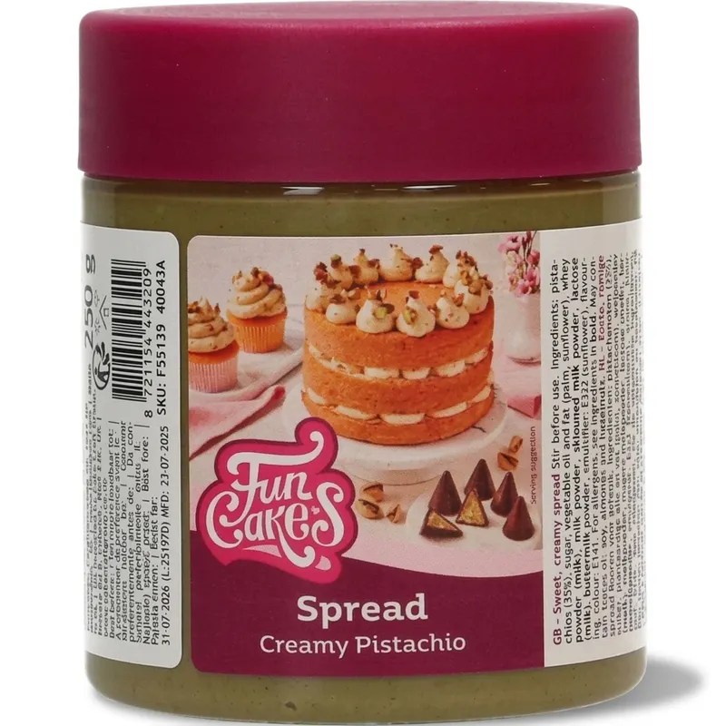 Pistáciový krém 35% sicilských pistácií 250 g
