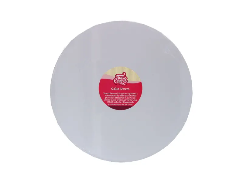 Dortová podložka kulatá bílá 32,5 cm, 20 mm