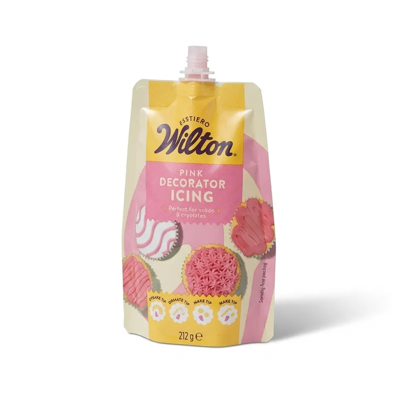 Zdobící poleva na perníčky růžová, Decorator Icing 212 g