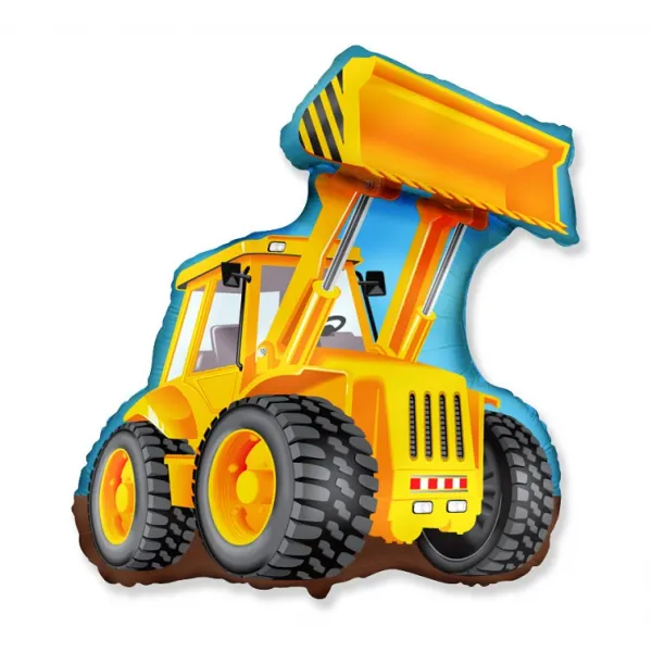Fóliový balónek bagr 60 cm
