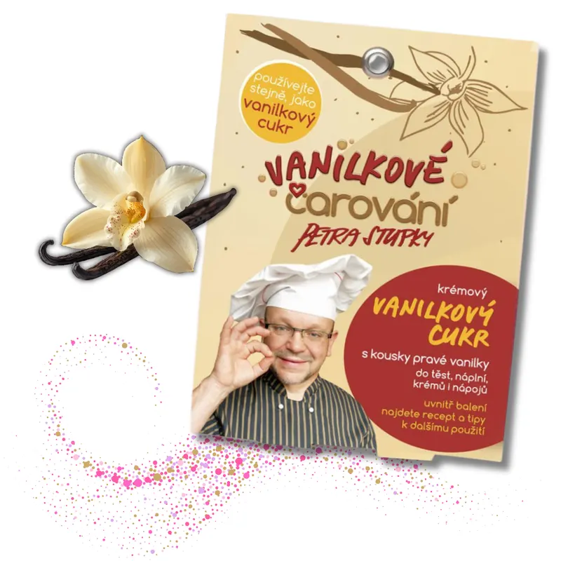 Vanilkové Čarování - krémový vanilkový cukr 4 x 23 g