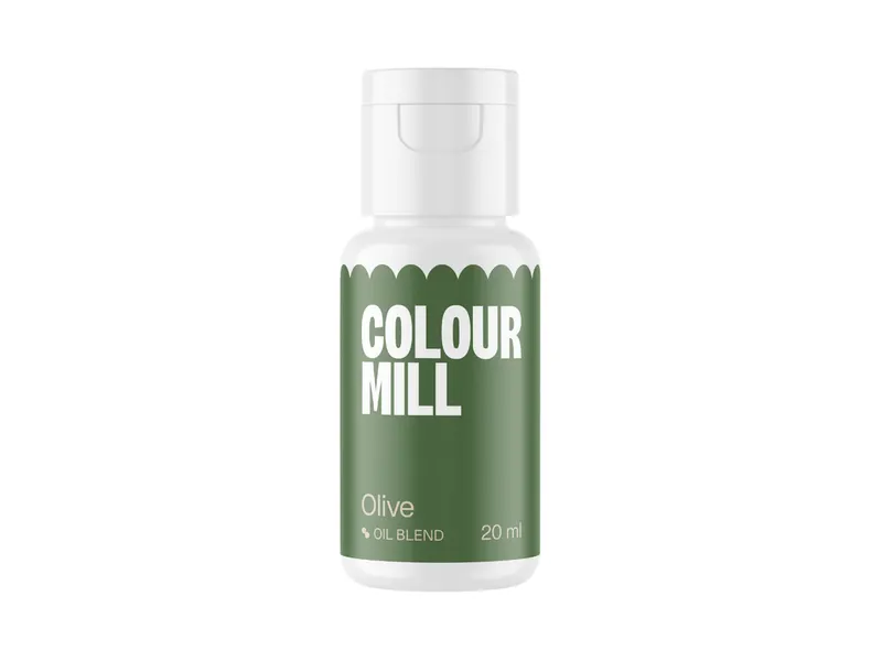 Olejová barva do čokolády olivová Olive 20 ml