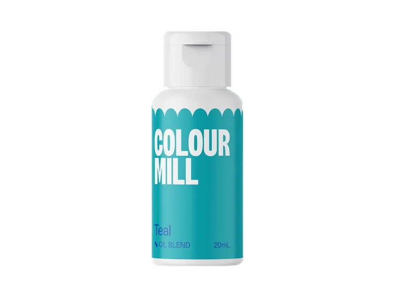 Olejová barva do čokolády tyrkysová Teal 20 ml