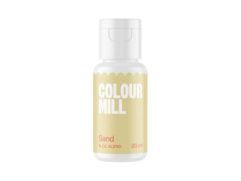 Olejová barva do čokolády písková Sand 20 ml