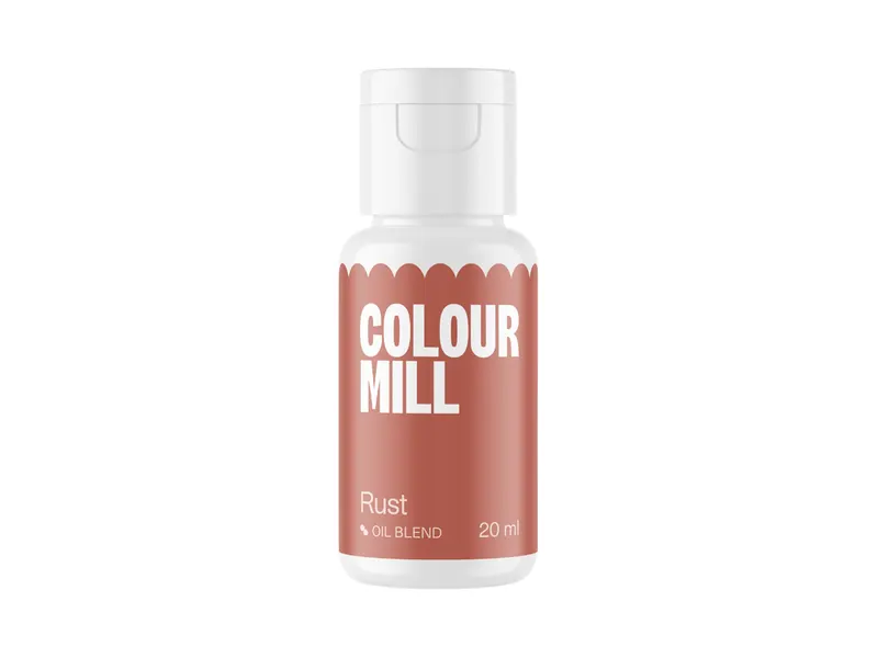 Olejová barva do čokolády terakotová Rust 20 ml