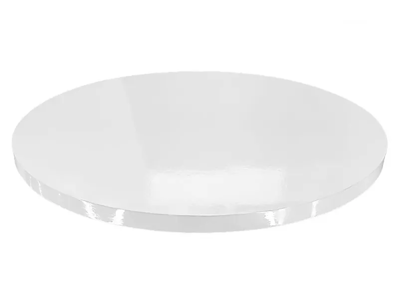 Dortová podložka kulatá bílá 30 cm, 12 mm