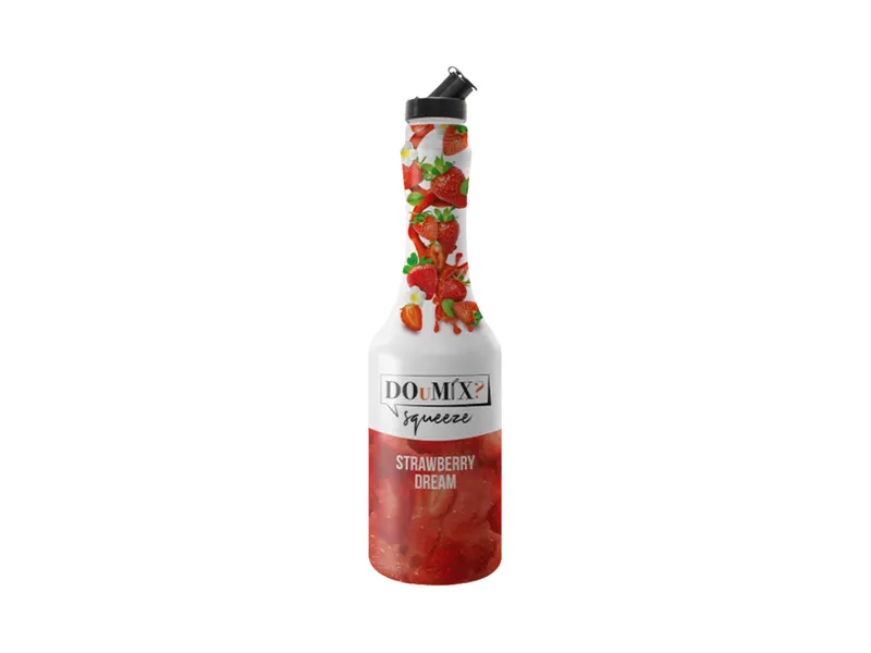 Jahodový sirup DOuMIX na nápoje 1,3 kg