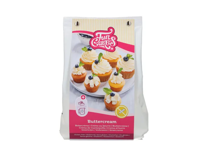 Směs na máslový krém bez lepku vanilková 400 g