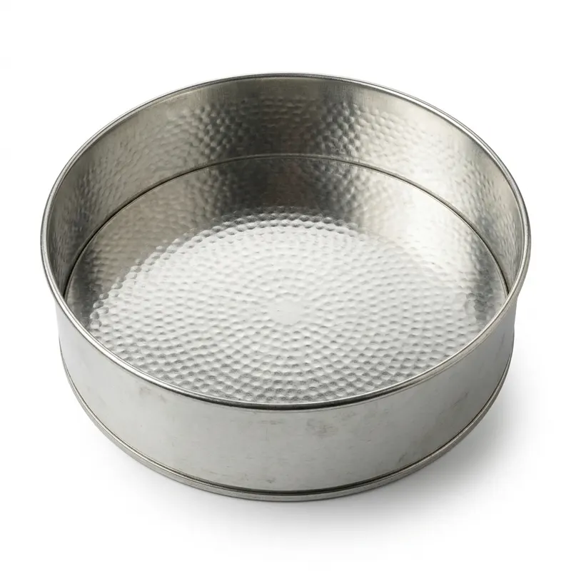 Dortová forma kulatá z pocínovaného plechu, průměr 26 cm