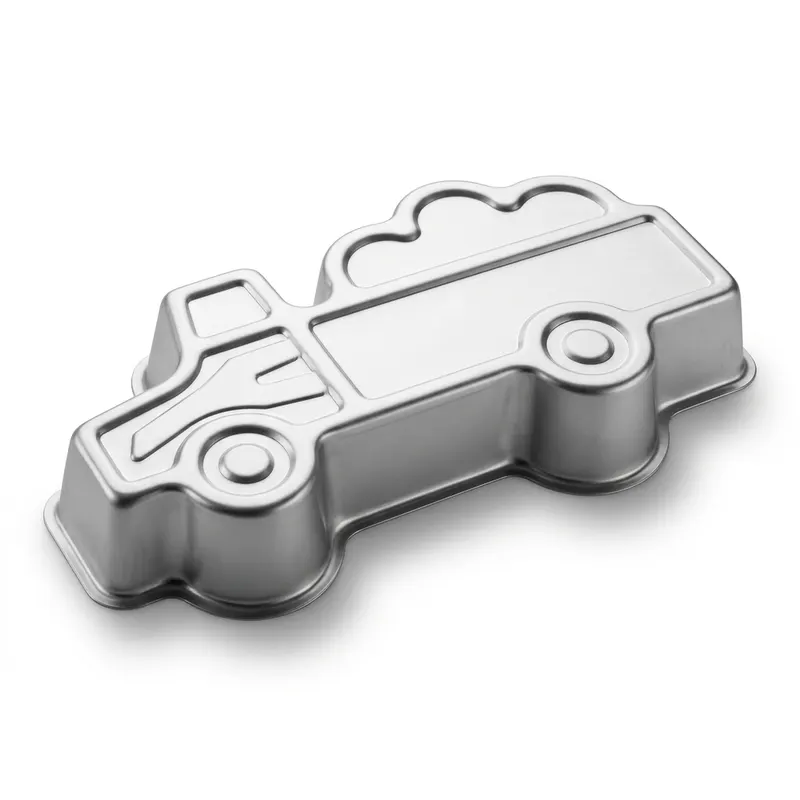 Dortová forma nákladní auto 34 x 7,5 cm pocínovaný plech