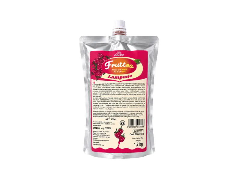 Malinové pyré 70 % ovoce 1,2 kg