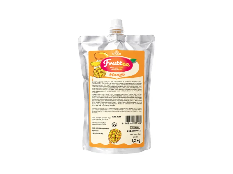 Mangové pyré 70 % ovoce 1,2 kg
