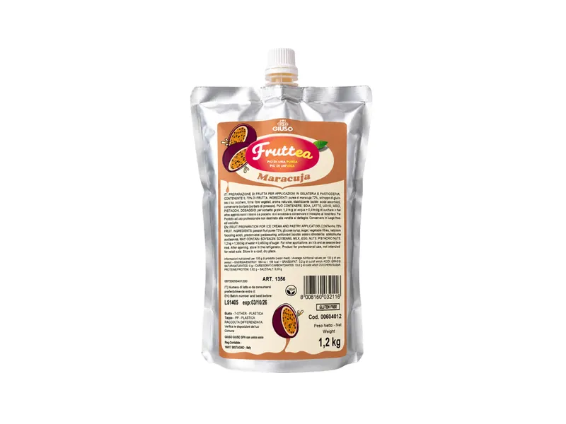 Ovocné pyré maracuja 70 % ovoce 1,2 kg