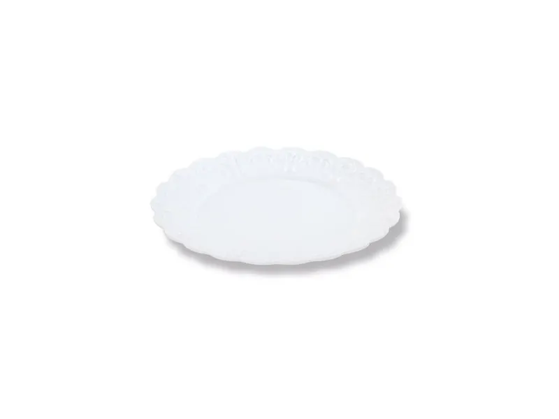 Dezertní talíř Pavoni bílý 21 cm