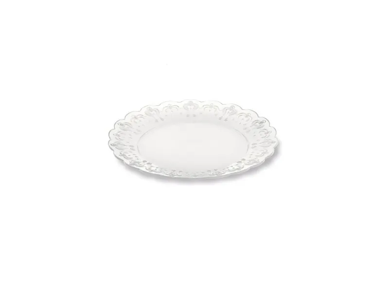 Dezertní talíř Pavoni průhledný 21 cm
