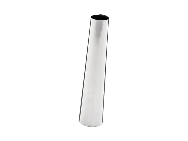 Trubička na kremrole kónická z pocínovaného plechu 113 mm