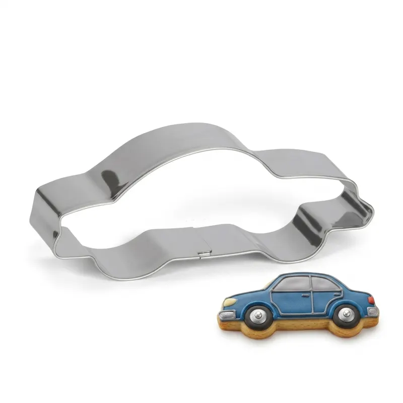 Nerezové vykrajovátko auto 9x3 cm, výška 2,5 cm