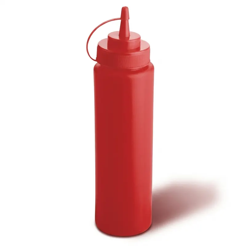 Dávkovač Biberon červený z polyetylénu 700 ml