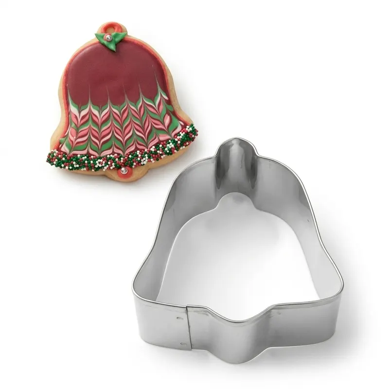 Nerezové vykrajovátko zvoneček 6x7 cm, výška 3 cm