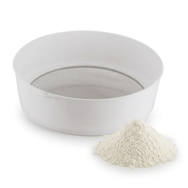Síto na mouku plastové, průměr 25,5 cm, výška 7 cm