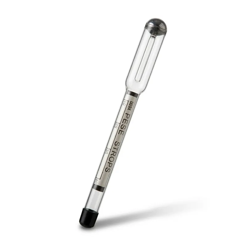 Hustoměr na sirup 15–40° Baumé, 1100–1400 g/ml, 16 cm