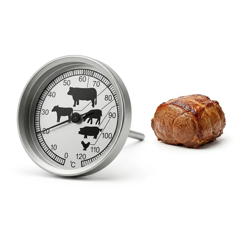 Vpichovací teploměr na pečeně 0 až +120 °C