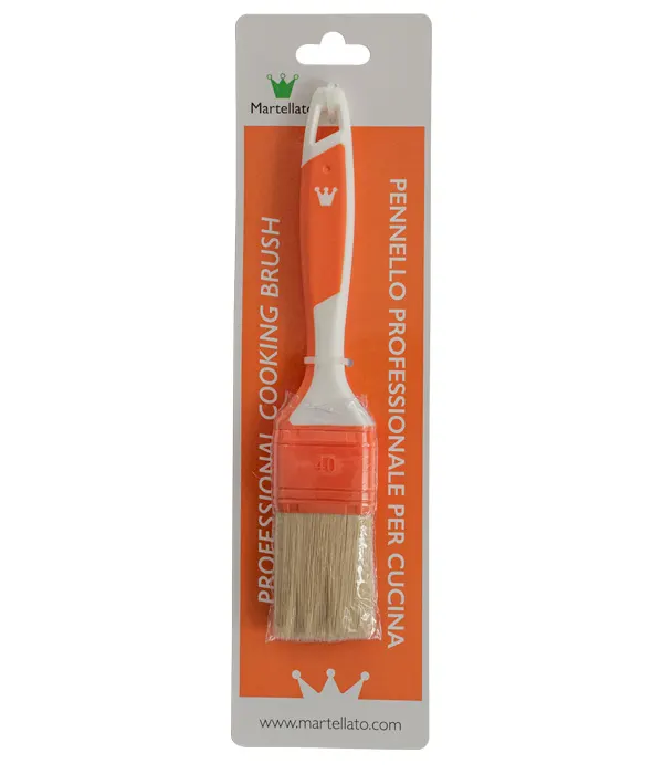 Cukrářský štětec plochý s pogumovanou rukojetí, šířka 4 cm