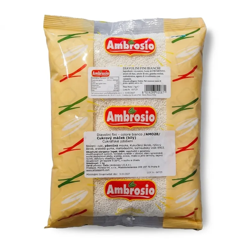 Cukrový máček bílý 1 kg