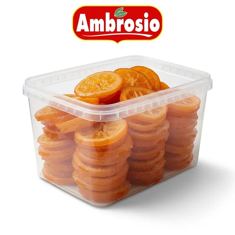 Kandované pomeranče plátky 900 g