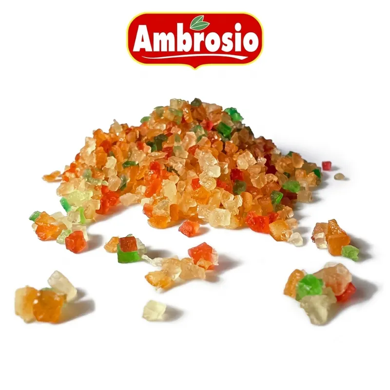 Kandované ovoce mix, kostky, 5 kg