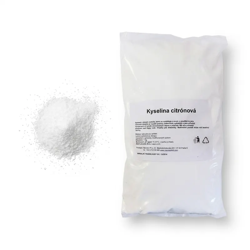 Kyselina citronová E330 1 kg sáček