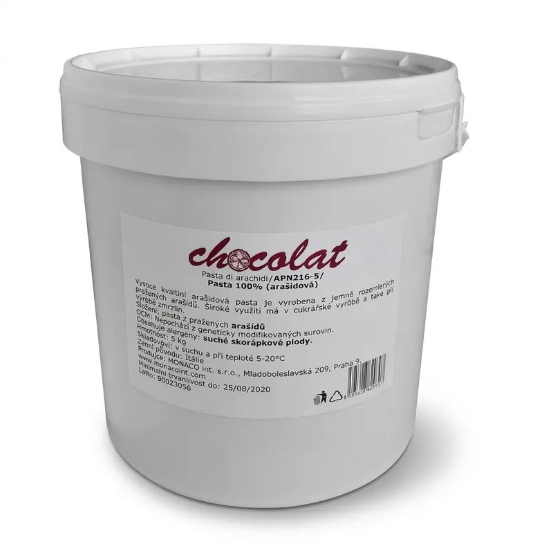 Arašídová pasta 100% hladká 1 kg