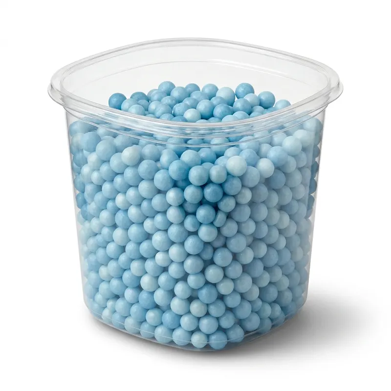 Cukrové kuličky rýžové modré 4 mm, 1,2 kg
