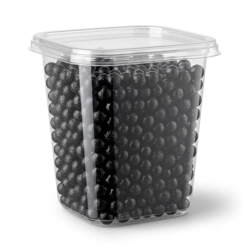 Cukrové perly černé 4 mm, 1,2 kg