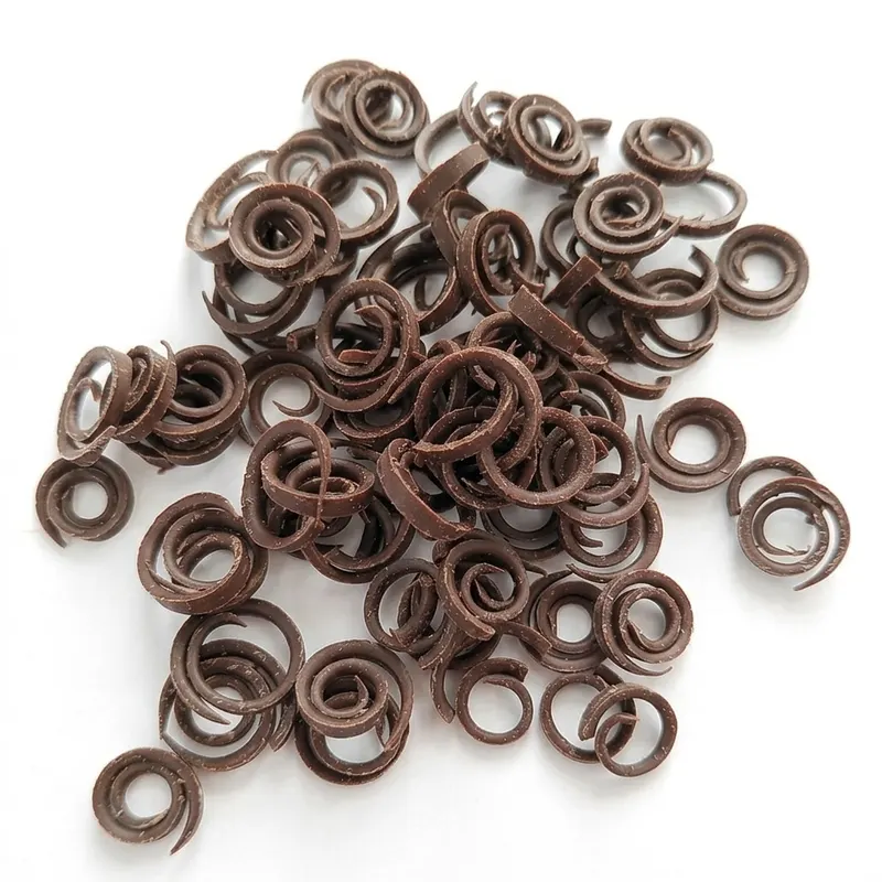 Čokoládové kudrnky hořké 1 cm, 1,2 kg