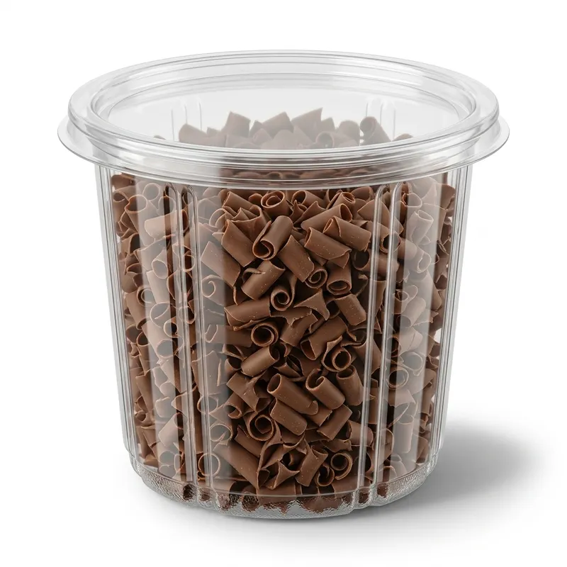 Čokoládové hobliny mléčné 9x5 mm 1 kg