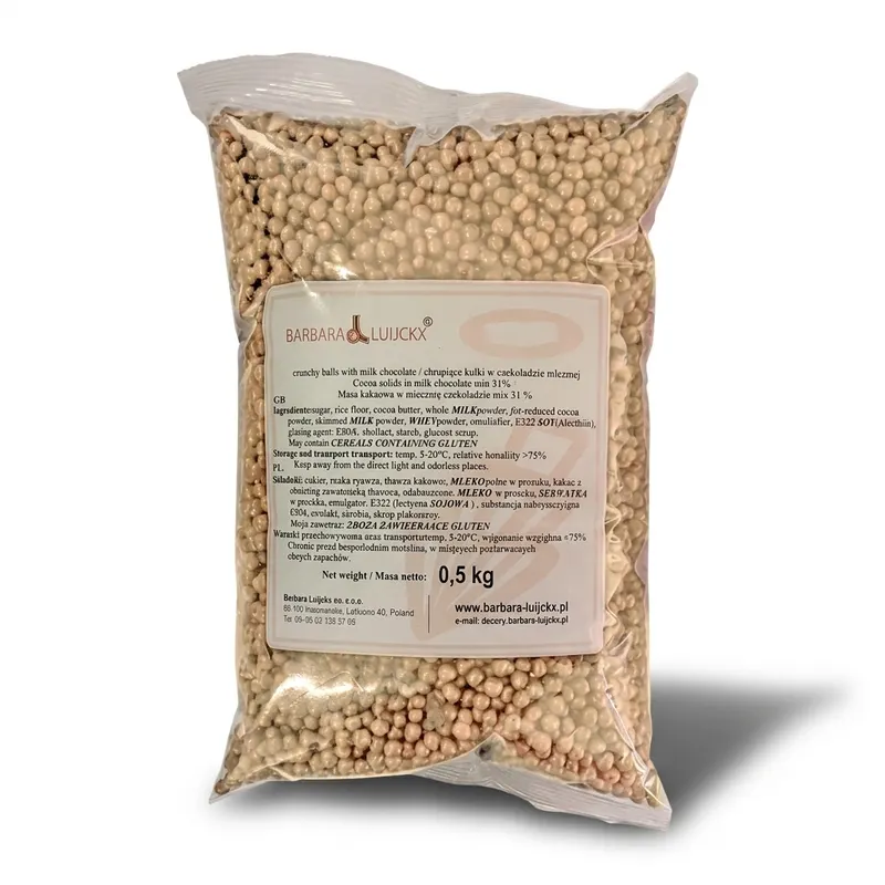 Křupavé kuličky ve slaném karamelu 500 g