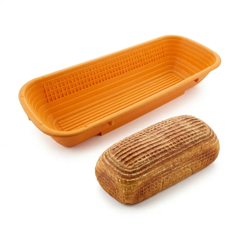 Ošatka na kynutí obdélníková oranžová 35x13 cm, 1000 g