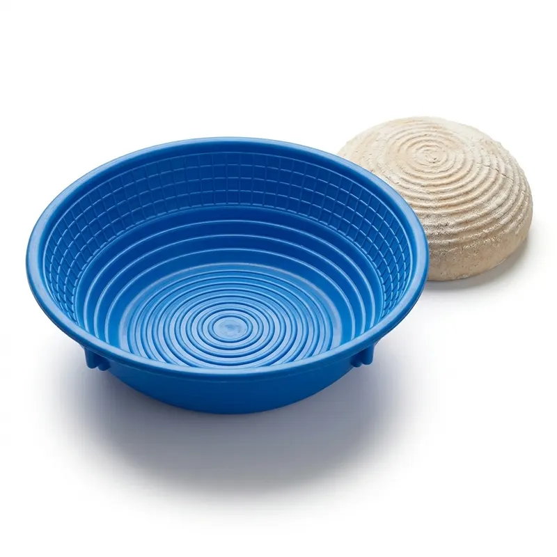 Ošatka na kynutí chleba kulatá modrá 25 cm, 1500 g